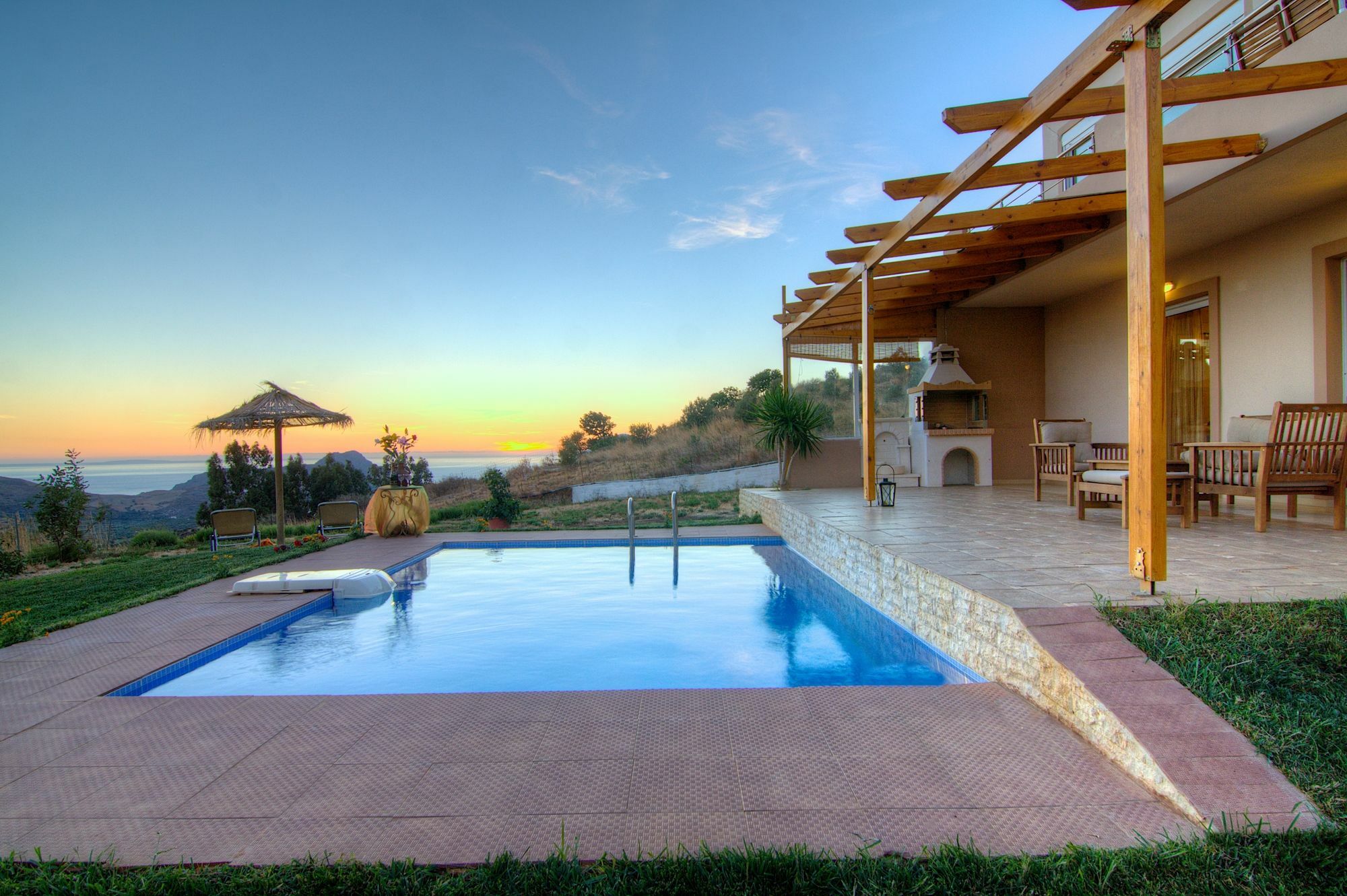 Villa Despina 1 Plakias Private Villa, Private Swimming Pool Garden,Amazing View Lefkogeia Exterior photo